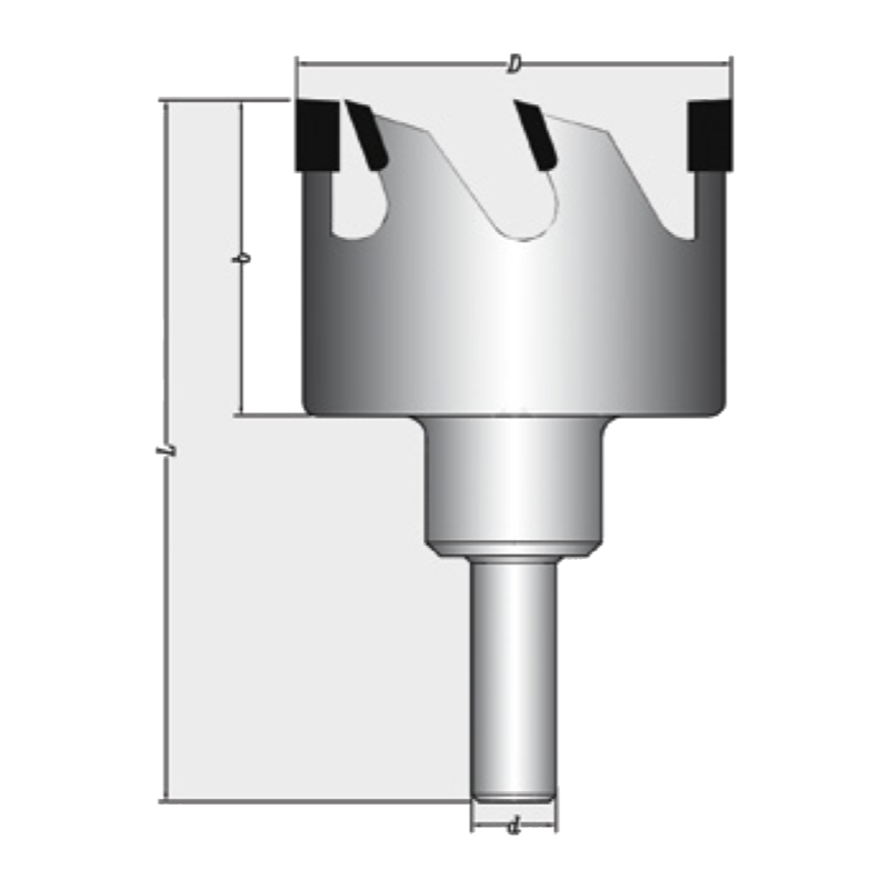 Netmak 130 mm Aspratör Yeri Açma Bıçağı