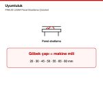 FREUD LI25M Panel Ebatlama Çizicileri uyumluluk bilgisi