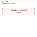 König Plastik ve PVC Testereleri uyumluluk bilgisi