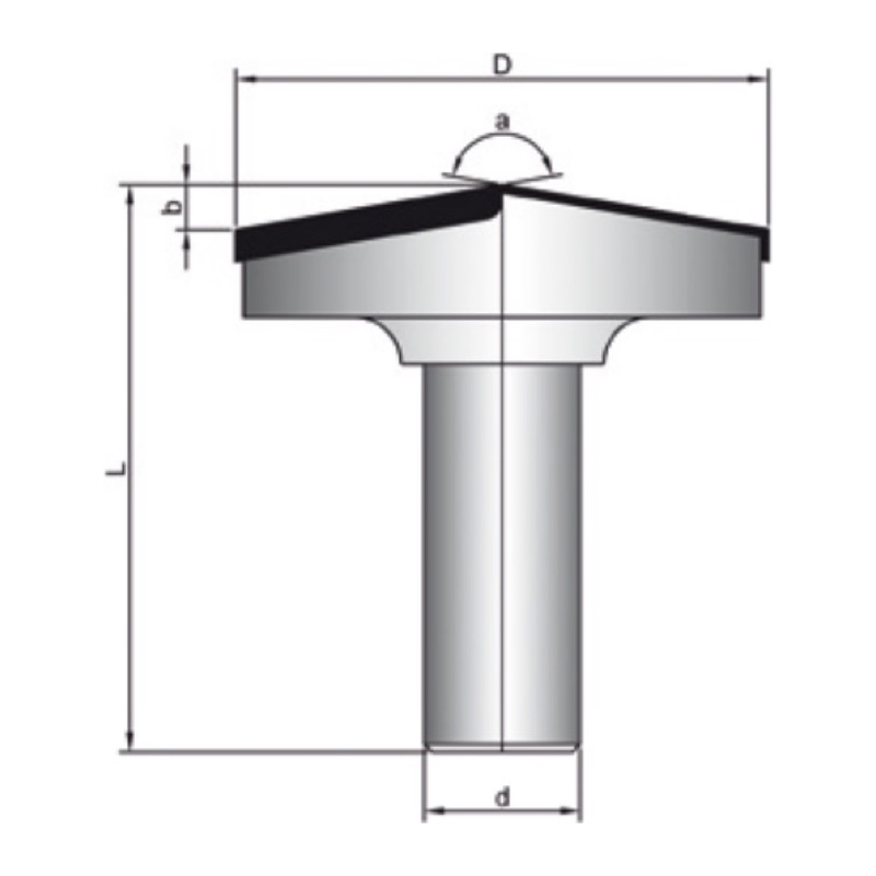Netmak Dia 161° Profil Freze (D-0180)