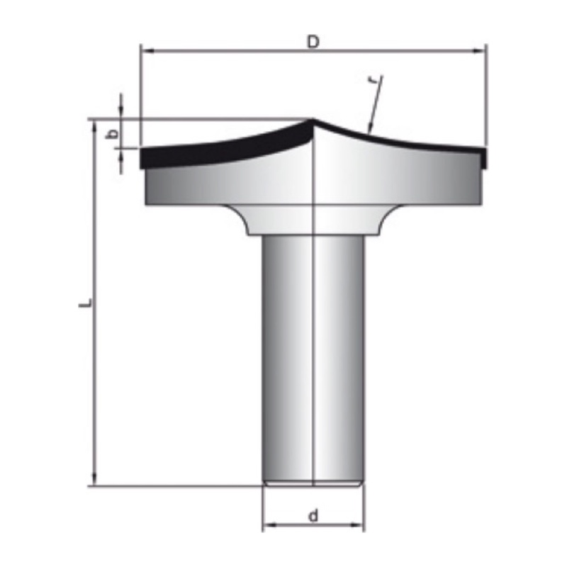 Netmak Dia Profil Freze (D-0190)